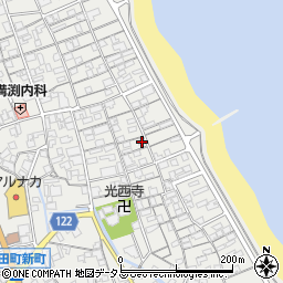 香川県さぬき市津田町津田1229周辺の地図