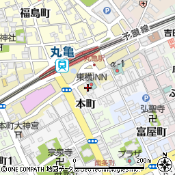 香川県丸亀市浜町27-1周辺の地図