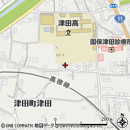 香川県さぬき市津田町津田1709-2周辺の地図
