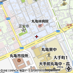 香川県丸亀市風袋町226周辺の地図