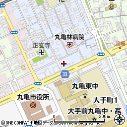 香川県丸亀市風袋町226周辺の地図