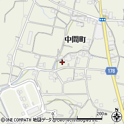 香川県高松市中間町1234周辺の地図