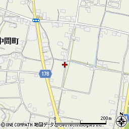香川県高松市中間町343-2周辺の地図