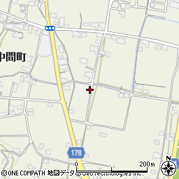 香川県高松市中間町343周辺の地図