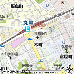 香川県丸亀市浜町29周辺の地図