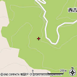 奈良県五條市西吉野町北曽木625周辺の地図