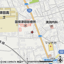 香川県さぬき市津田町津田1682-3周辺の地図