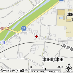 香川県さぬき市津田町津田1828-1周辺の地図