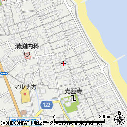 香川県さぬき市津田町津田1217周辺の地図