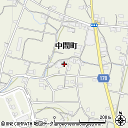 香川県高松市中間町1235周辺の地図
