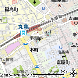 香川県丸亀市浜町25周辺の地図