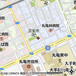 香川県丸亀市風袋町203周辺の地図