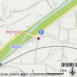 香川県さぬき市津田町津田1822-4周辺の地図