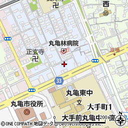 香川県丸亀市風袋町234周辺の地図