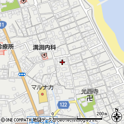 香川県さぬき市津田町津田1032-2周辺の地図