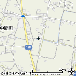 香川県高松市中間町341周辺の地図