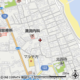 香川県さぬき市津田町津田1032-1周辺の地図