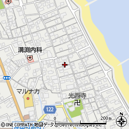 香川県さぬき市津田町津田1194周辺の地図