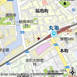 香川県丸亀市浜町88-1周辺の地図