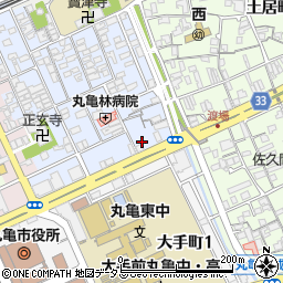 香川県丸亀市風袋町241周辺の地図