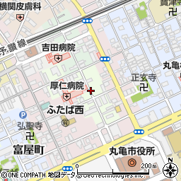 香川県丸亀市米屋町周辺の地図