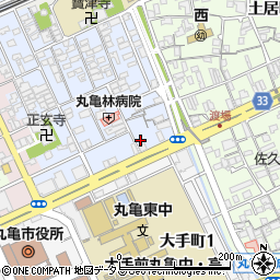 香川県丸亀市風袋町242周辺の地図