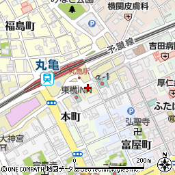 岡田時計店ＯＫＡＤＡ本店周辺の地図