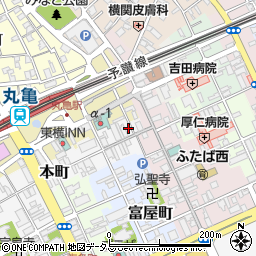 香川県丸亀市本町133周辺の地図