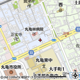 香川県丸亀市風袋町236周辺の地図