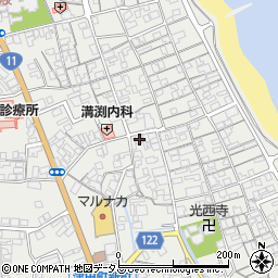 香川県さぬき市津田町津田1032周辺の地図