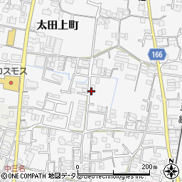 川畑　硝子店周辺の地図