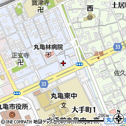 香川県丸亀市風袋町243周辺の地図