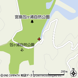 包ヶ浦自然公園トイレ３周辺の地図