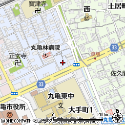 香川県丸亀市風袋町268周辺の地図