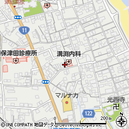 香川県さぬき市津田町津田1061-2周辺の地図