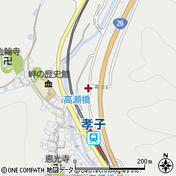 大阪府泉南郡岬町孝子周辺の地図