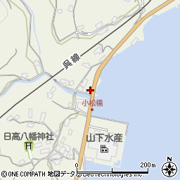 日浦五百子シャルレ周辺の地図