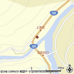 奈良県吉野郡川上村上多古515周辺の地図
