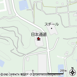 日本通運株式会社　四国重機建設支店・工事周辺の地図