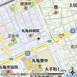 香川県丸亀市風袋町246周辺の地図
