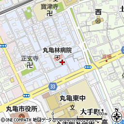 香川県丸亀市風袋町178周辺の地図