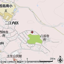 広島県尾道市因島土生町宇和部区1630-1周辺の地図