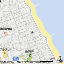 香川県さぬき市津田町津田1362周辺の地図