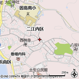 広島県尾道市因島土生町宇和部区1526周辺の地図