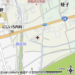 和歌山県伊都郡かつらぎ町大谷1208周辺の地図