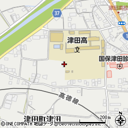 香川県さぬき市津田町津田1744-3周辺の地図