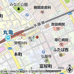 香川県丸亀市浜町5周辺の地図