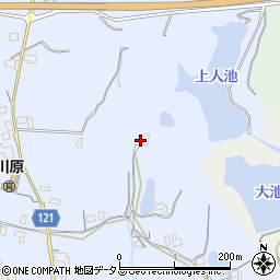 和歌山県紀の川市野上周辺の地図