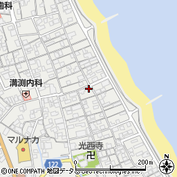 香川県さぬき市津田町津田1199周辺の地図