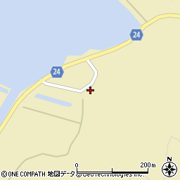 長崎県対馬市美津島町加志159周辺の地図